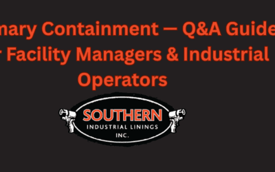 Primary Containment — Q&A Guide for Facility Managers & Industrial Operators